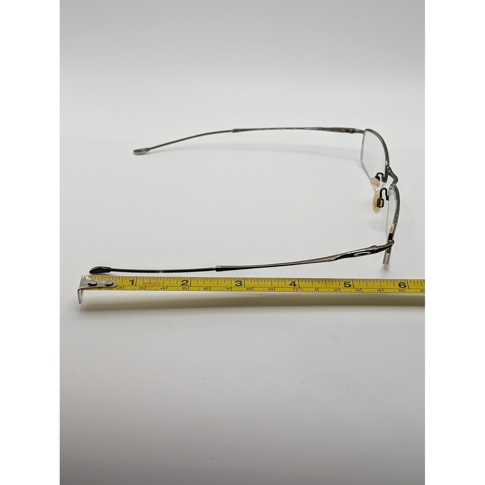 Oakley Jackknife 4.0 Semi Rimless Eyeglass Frames Metal Rectangular Pewter - Picture 13 of 16